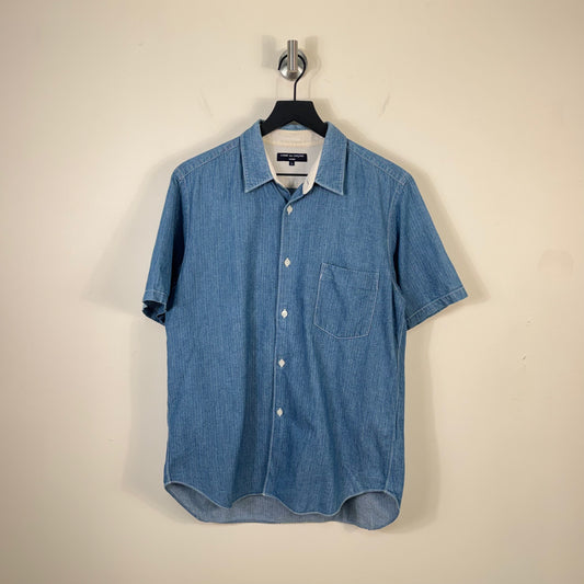 Comme des Garçons Homme Denim Short Sleeve Shirt