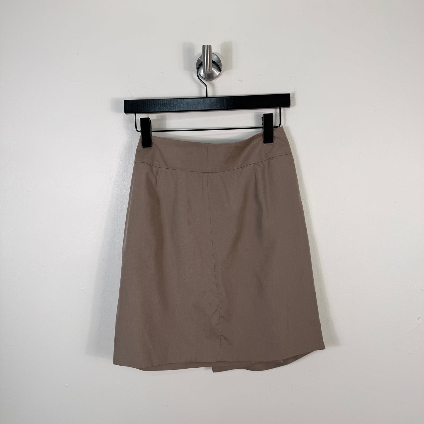 Gucci Silk Waist Tie Midi Skirt