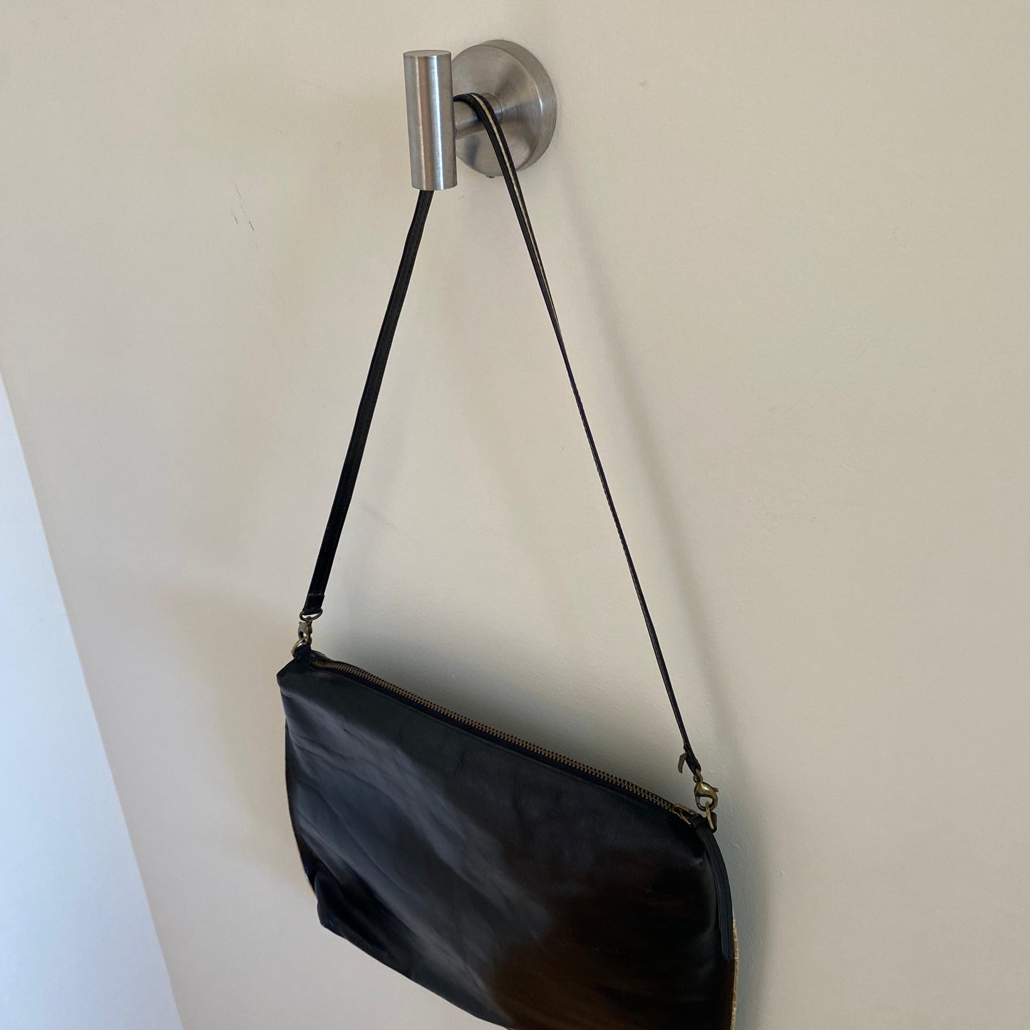 Dries Van Noten Piped Leather Bag