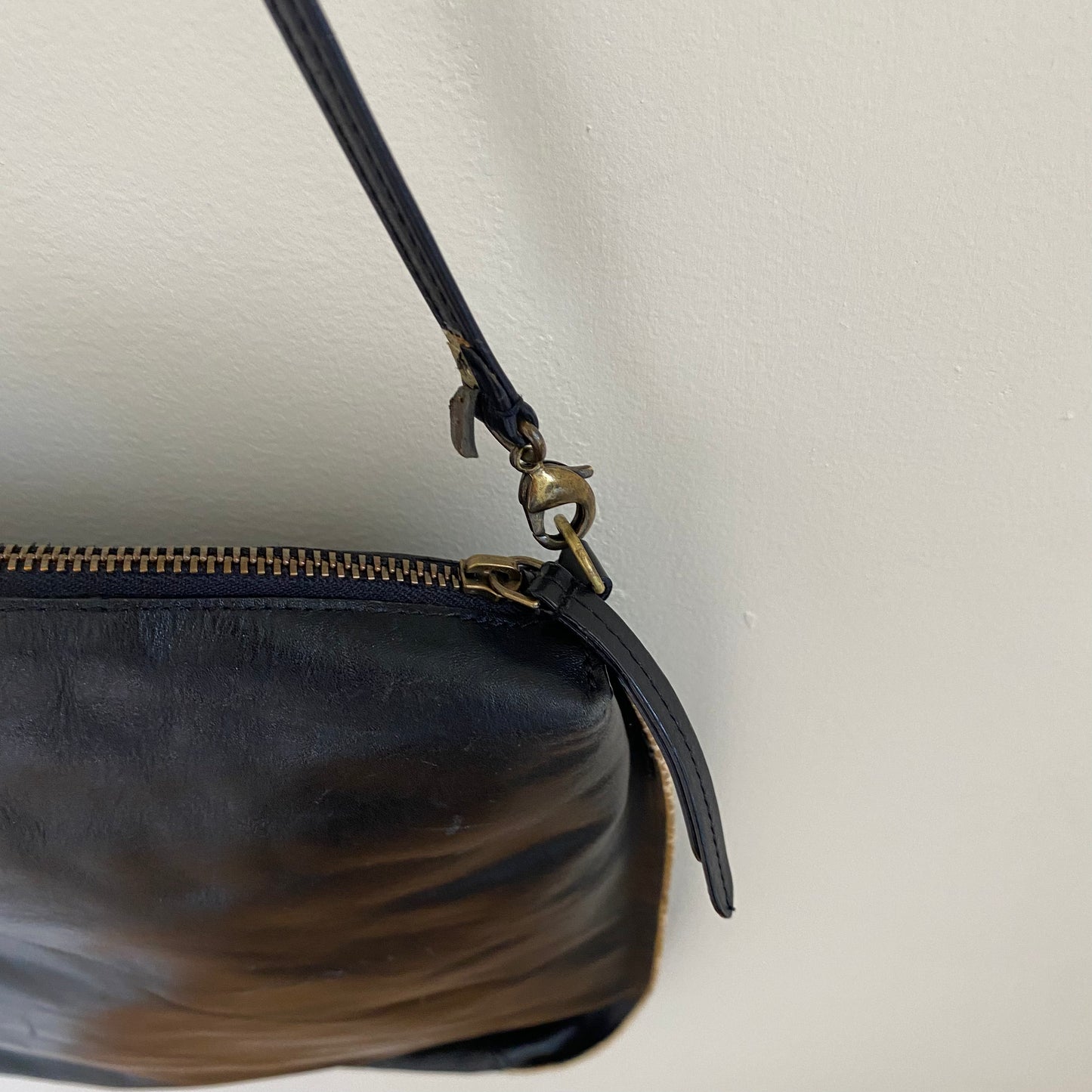 Dries Van Noten Piped Leather Bag
