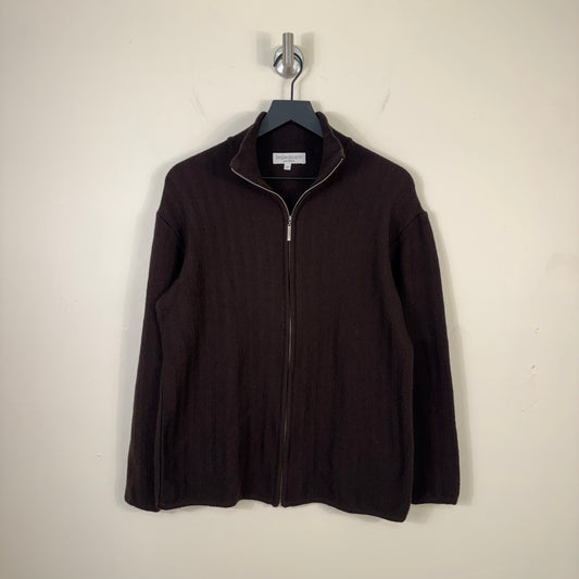 Yves Saint Laurent Pour Homme Zip-Up Knit