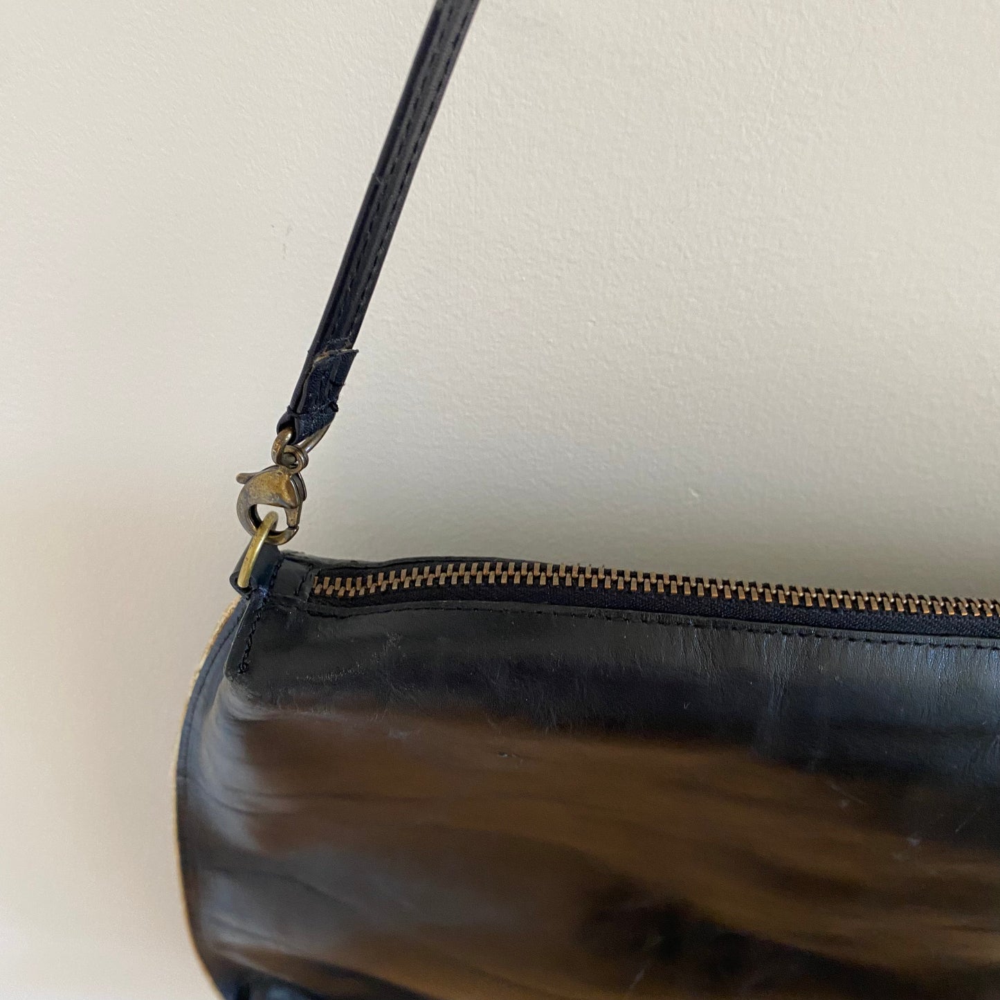 Dries Van Noten Piped Leather Bag