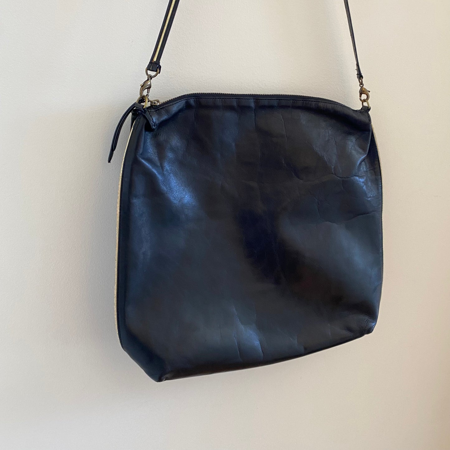 Dries Van Noten Piped Leather Bag