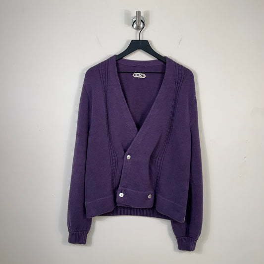Bode Double Breasted Knit Cardigan