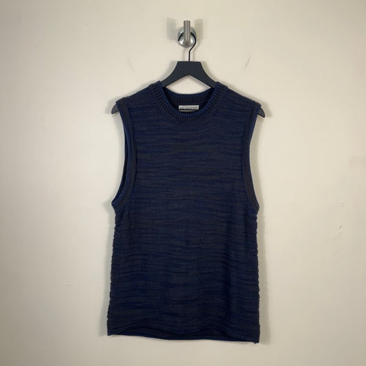 Issey Miyake Men Wool Nylon Knit Vest