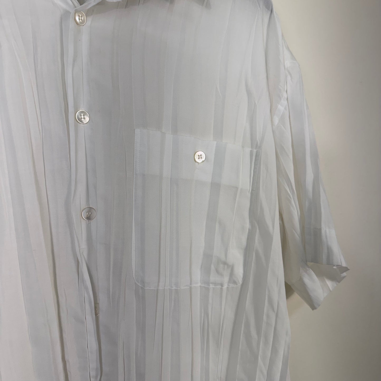 Issey Miyake Men 1997 Pleated Overshirt