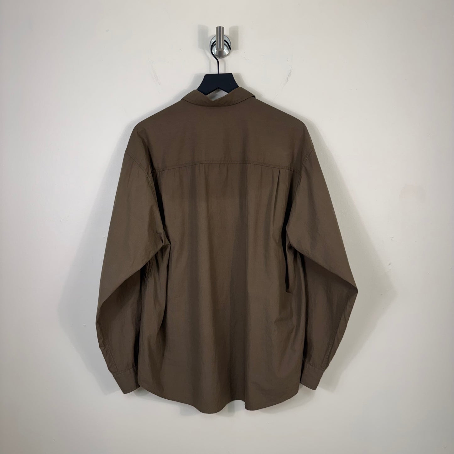 Auralee Washed Finx Twill Big Shirt