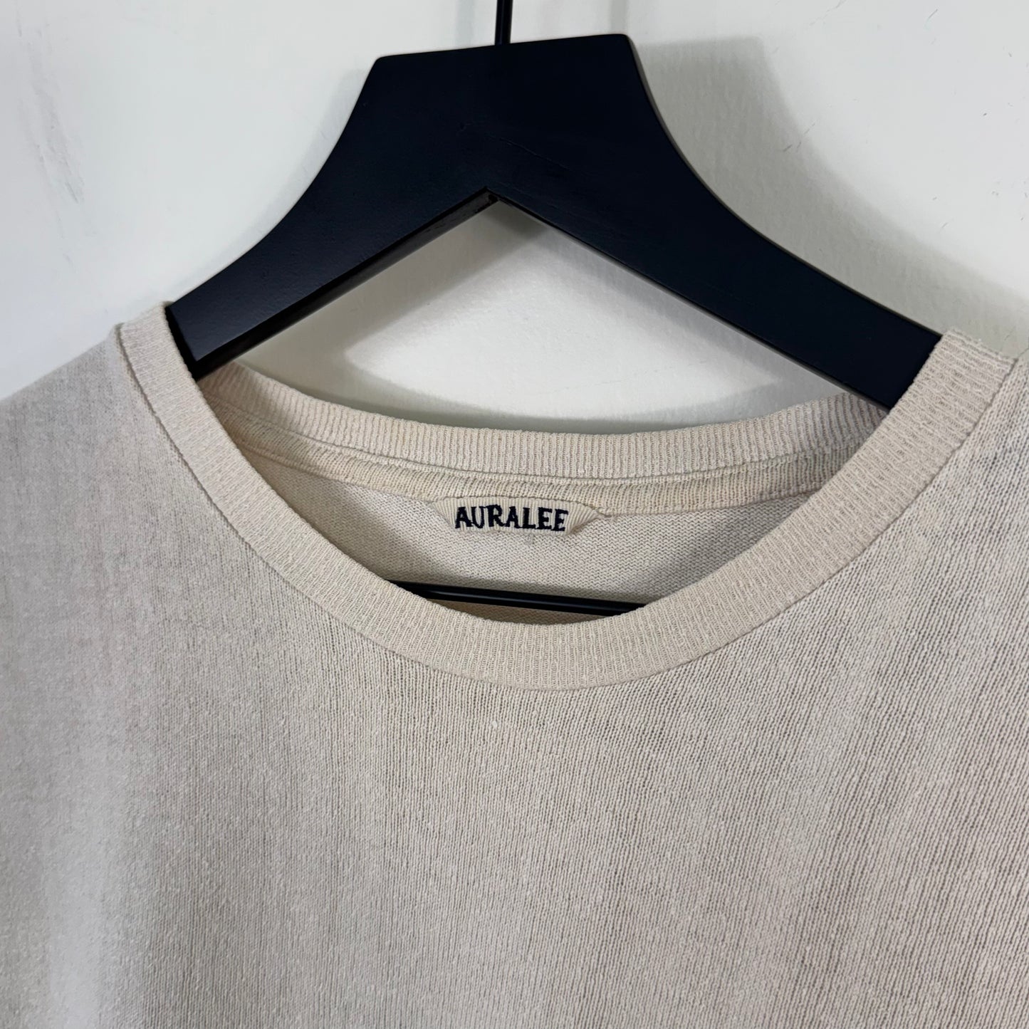 Auralee Silk Knit T-Shirt