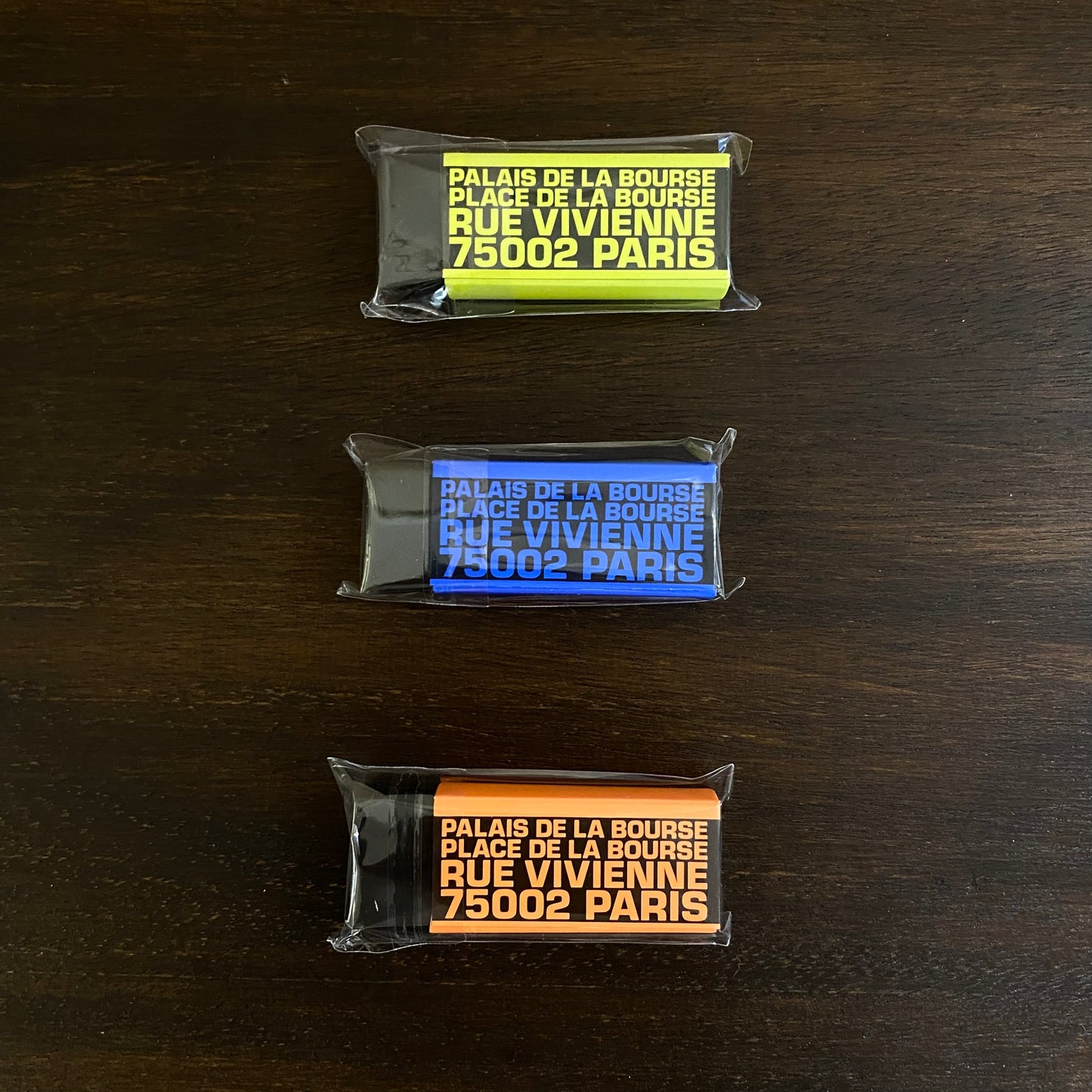 Yohji Yamamoto Pour Homme Eraser Set SS99 Show Invite
