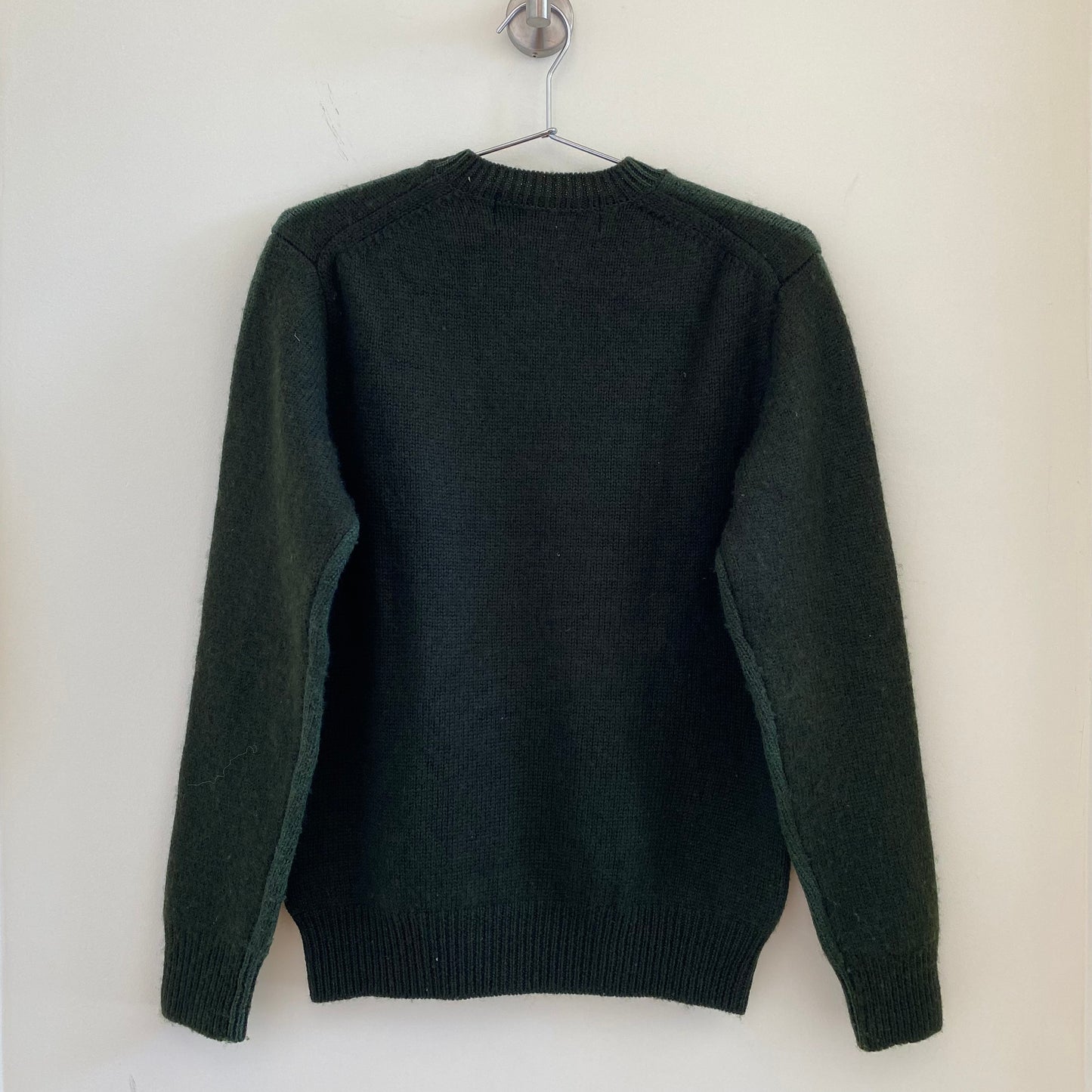 Comme des Garcons Homme 2004 Green Knit Sweater
