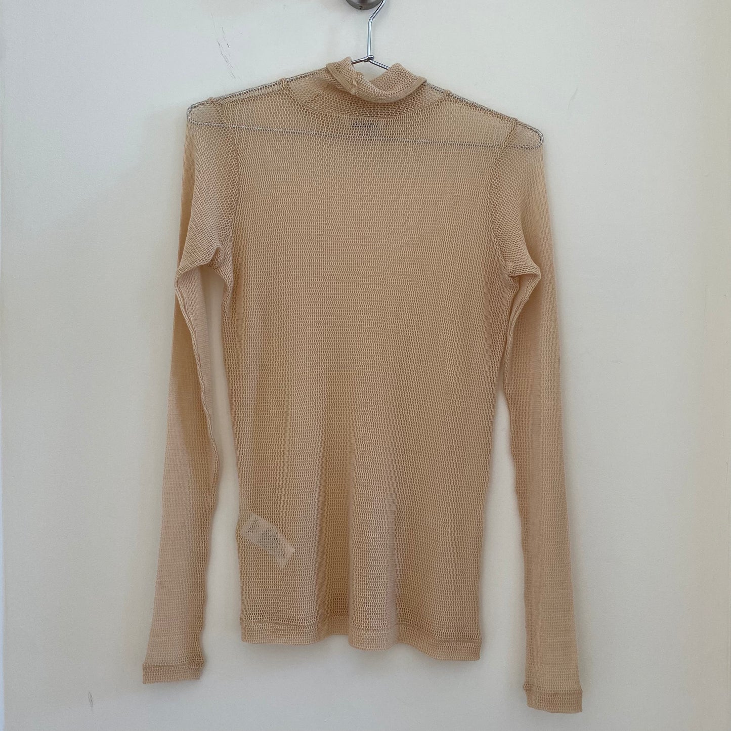 Auralee Raschel Wool Mesh Turtlenck L/S