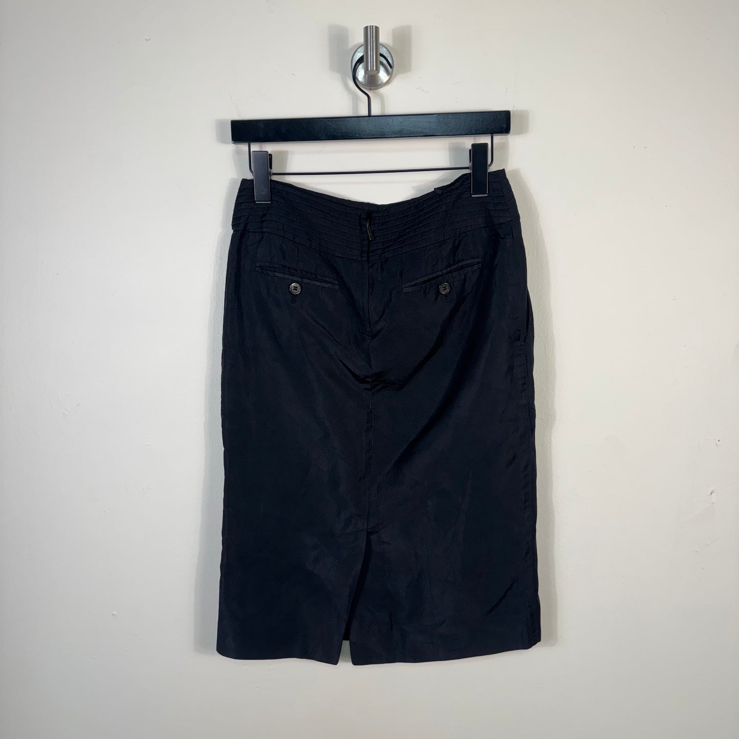 Yves Saint Laurent Rive Gauche Pocket Skirt