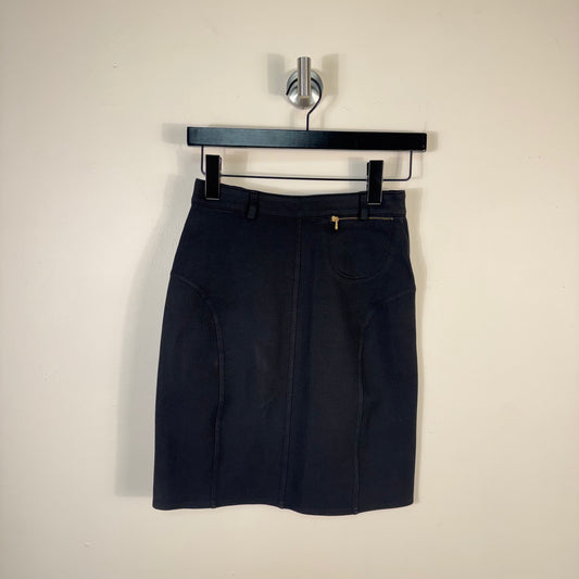 Gucci Vintage Stretch Mini Skirt