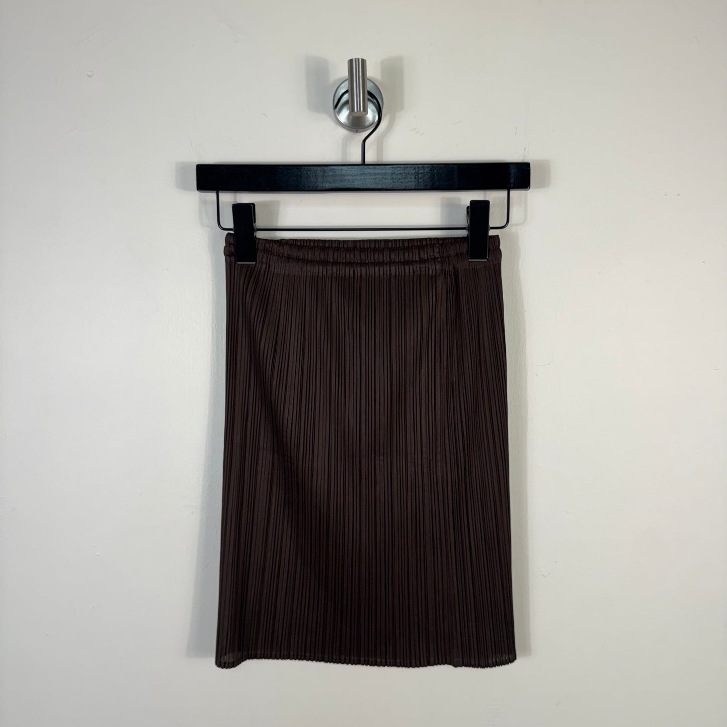Issey Miyake Pleats Please Pleated Midi Skirt