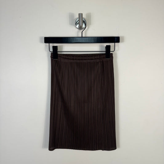 Issey Miyake Pleats Please Pleated Midi Skirt