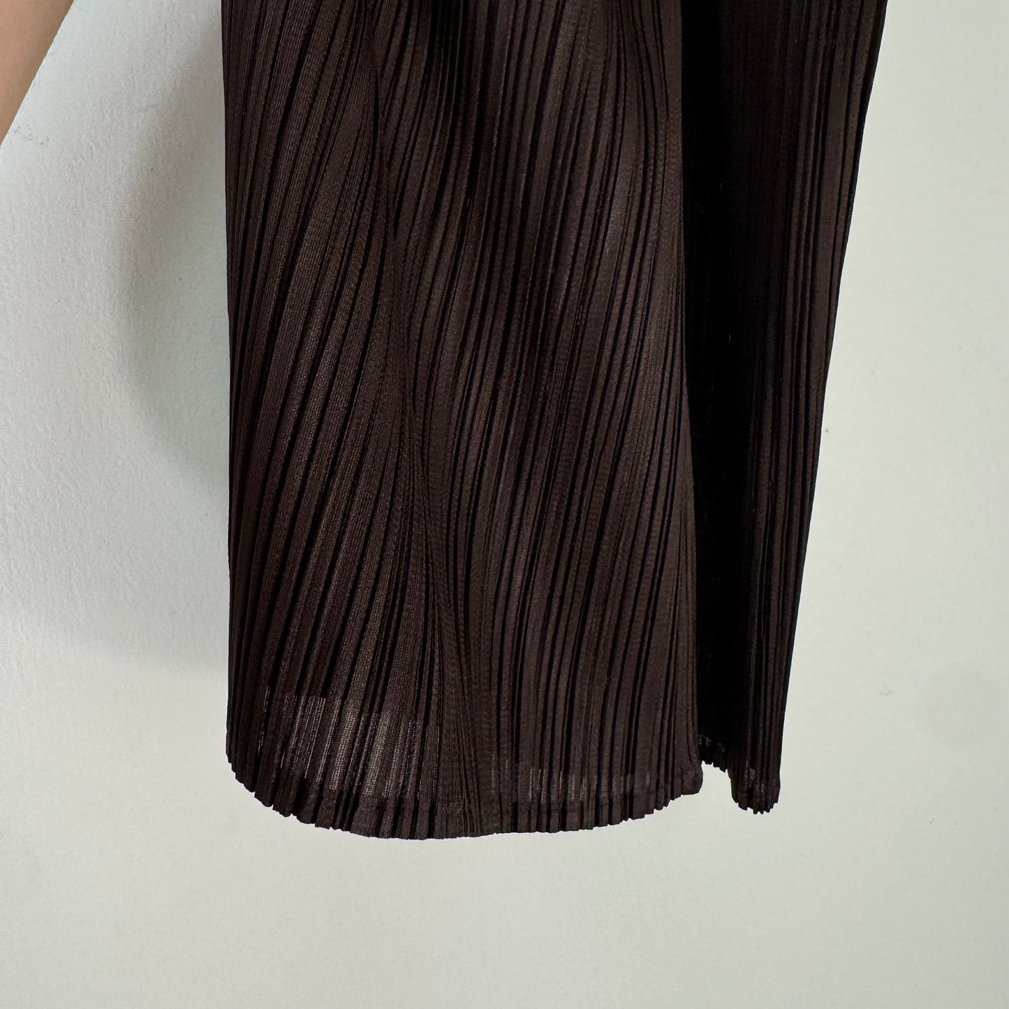 Issey Miyake Pleats Please Pleated Midi Skirt