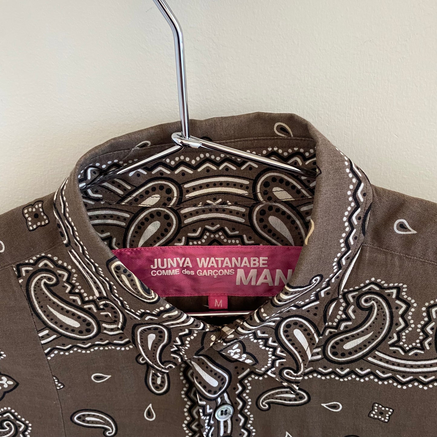Comme des Garcons Junya Watanabe Man 2003 Paisley Shirt