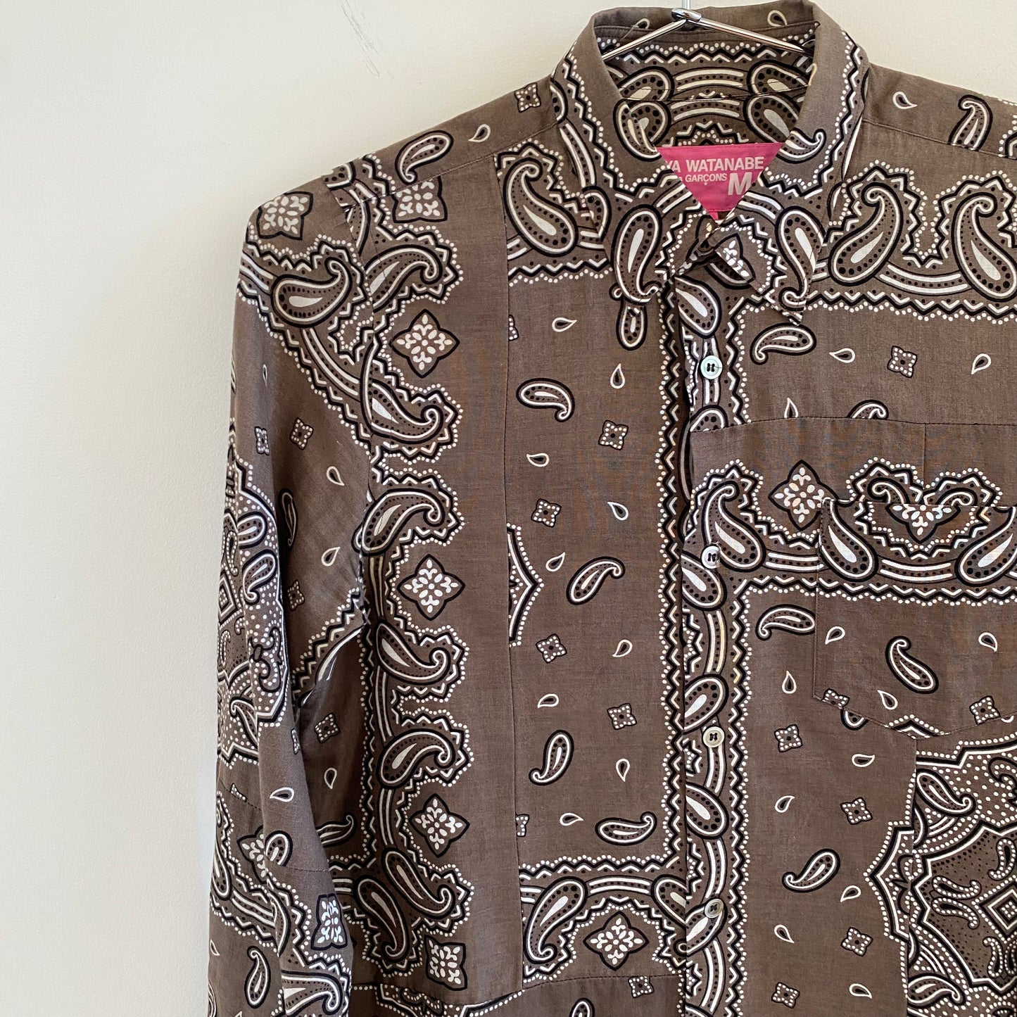 Comme des Garcons Junya Watanabe Man 2003 Paisley Shirt