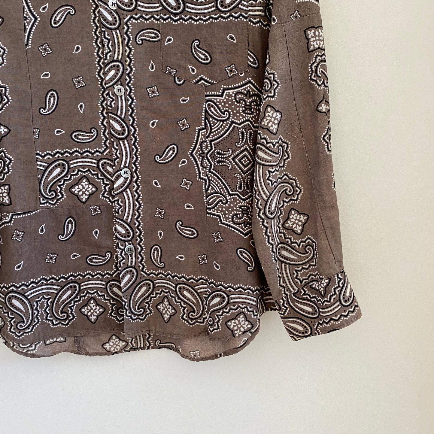 Comme des Garcons Junya Watanabe Man 2003 Paisley Shirt