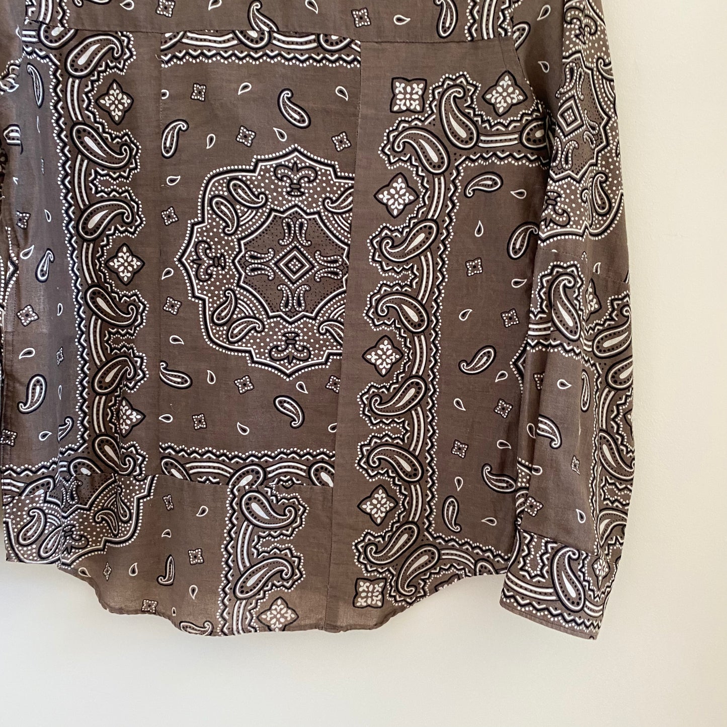 Comme des Garcons Junya Watanabe Man 2003 Paisley Shirt
