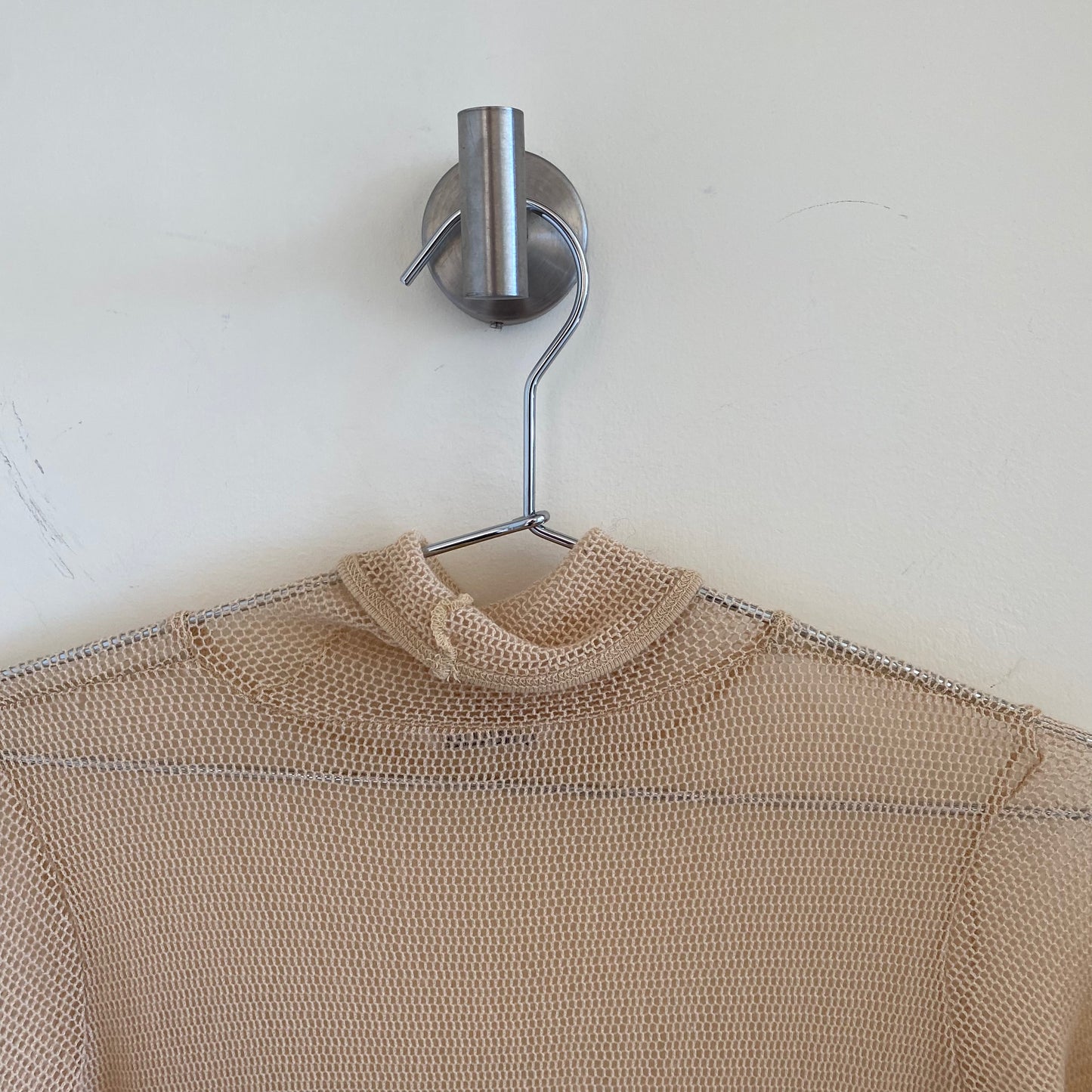 Auralee Raschel Wool Mesh Turtlenck L/S