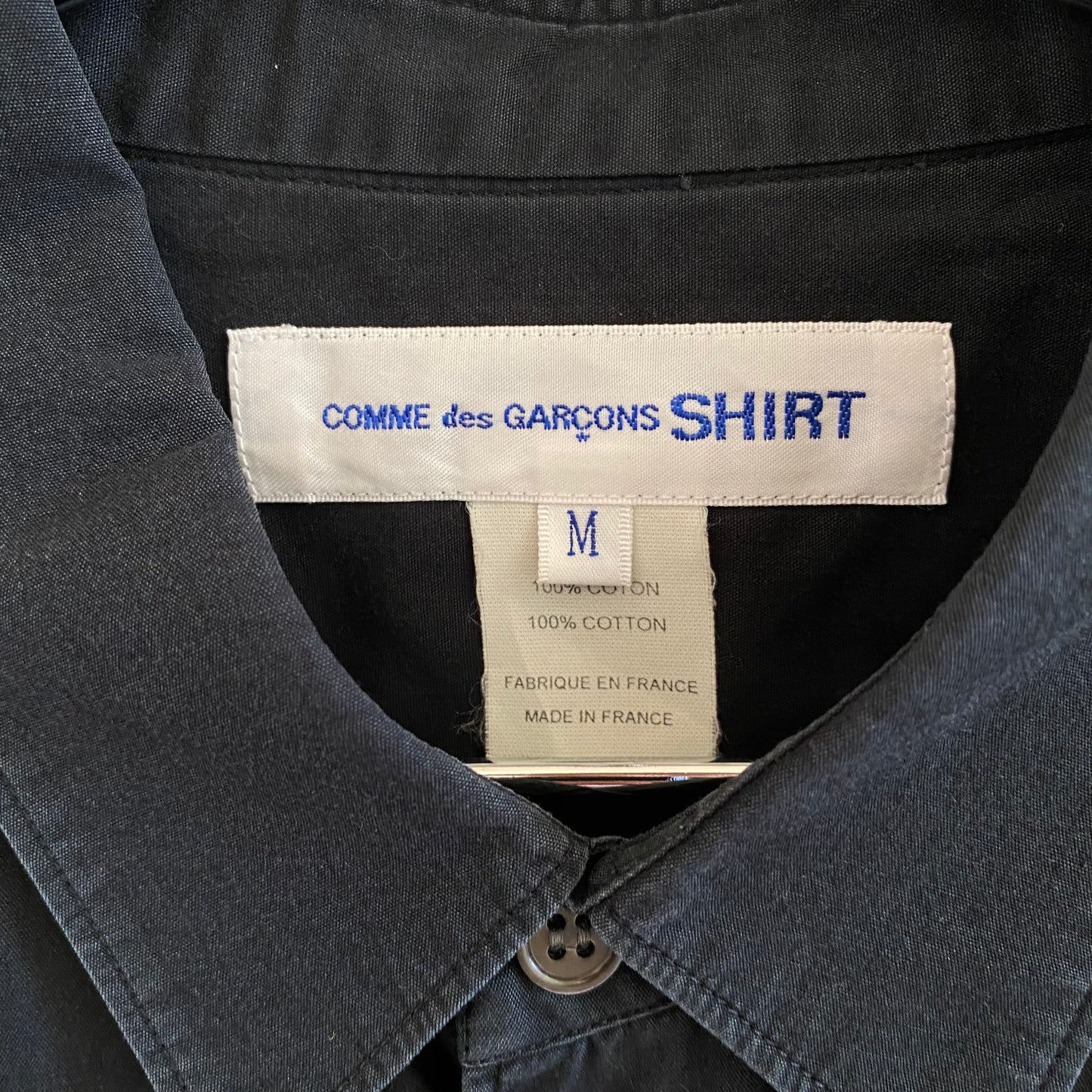 Comme des Gracons Shirt 90s Striped Button Up