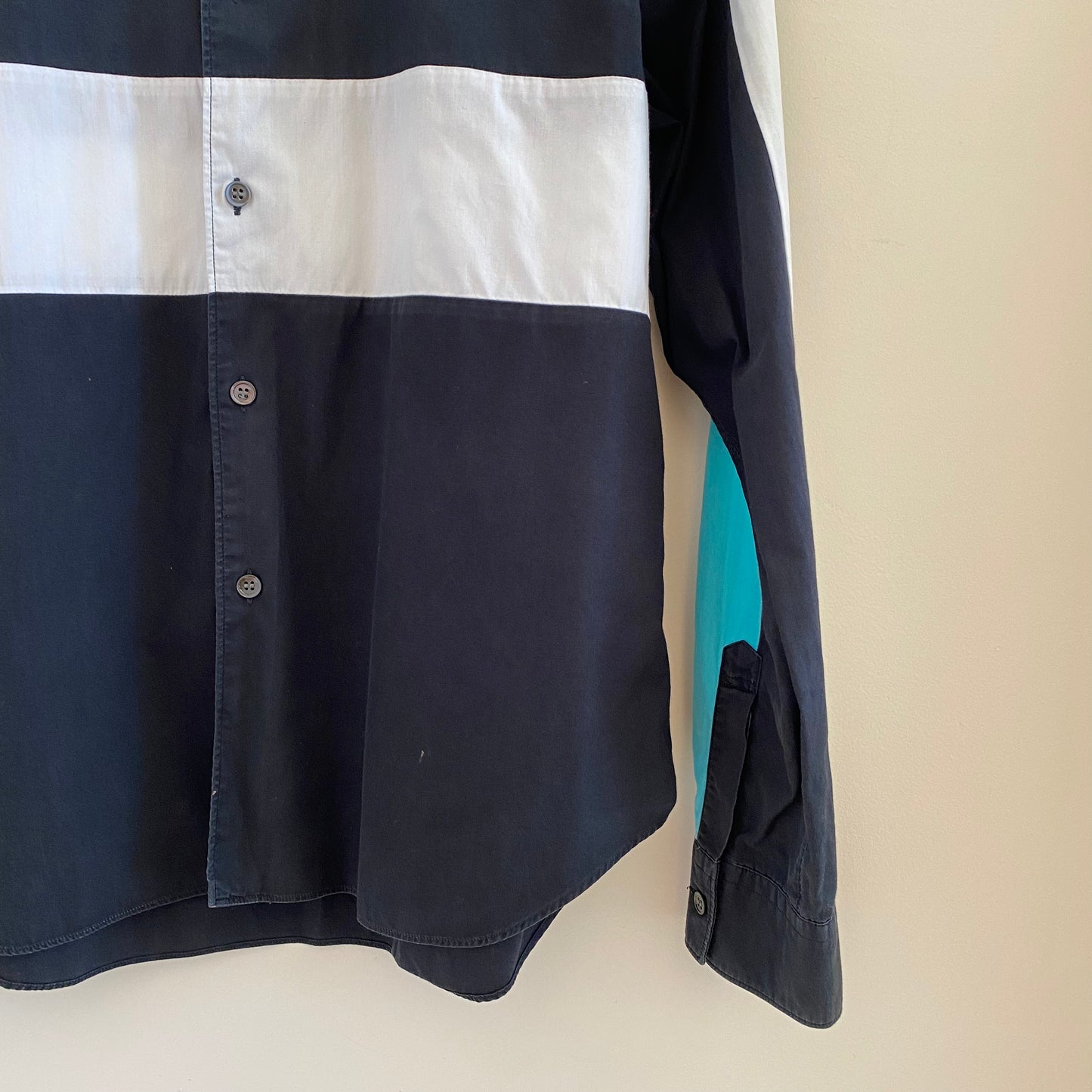 Comme des Gracons Shirt 90s Striped Button Up