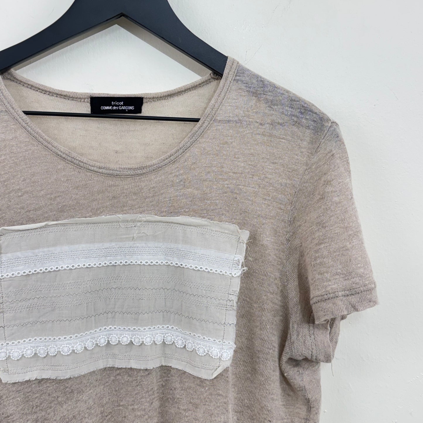 Comme des Garçons tricot Lace T-Shirt