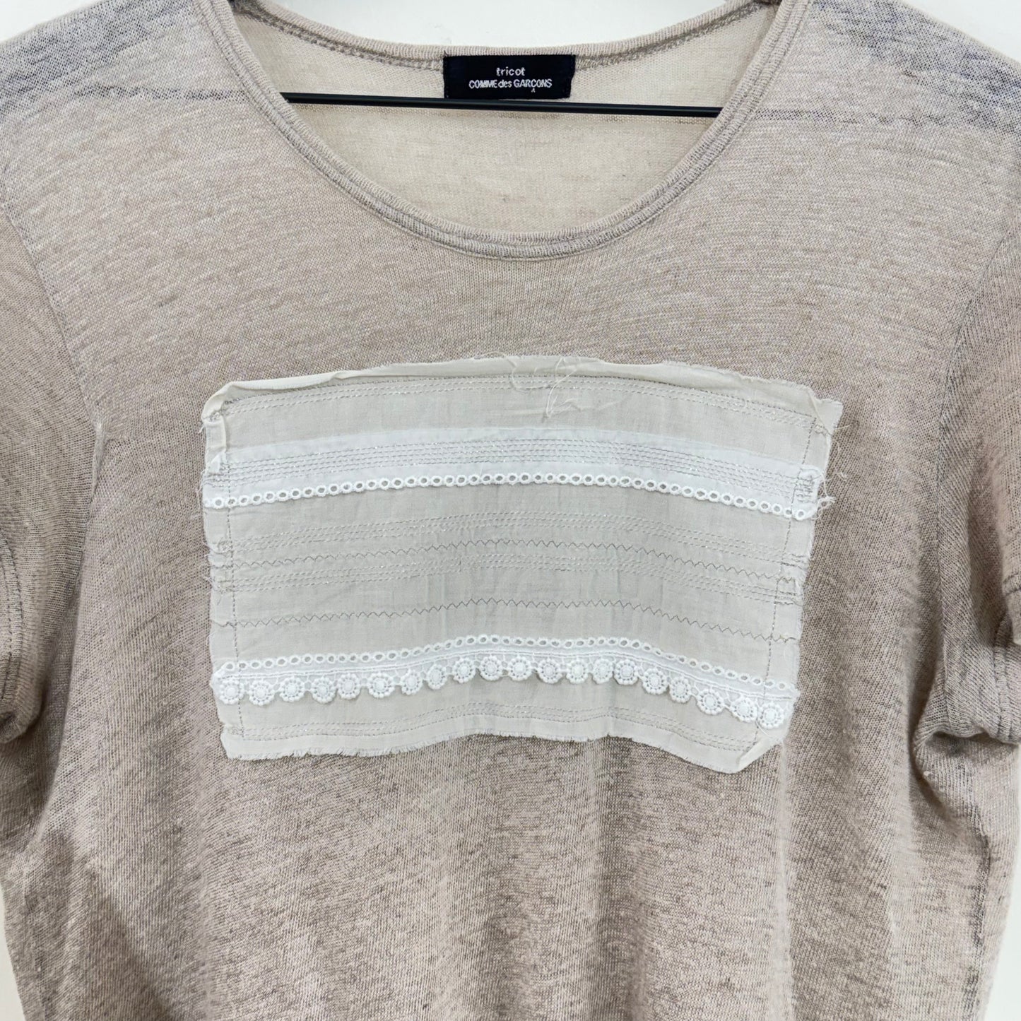 Comme des Garçons tricot Lace T-Shirt
