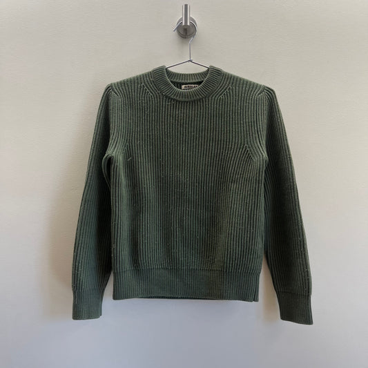 Auralee Knit Green Sweater