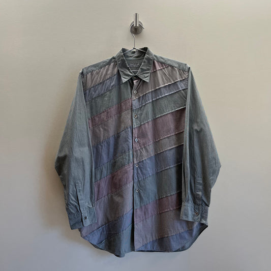 Comme des Garcons Homme 2001 Diagonal Patch Shirt