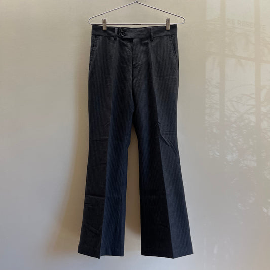 Comme des Garçons tricot Flared Pinstripe Slacks