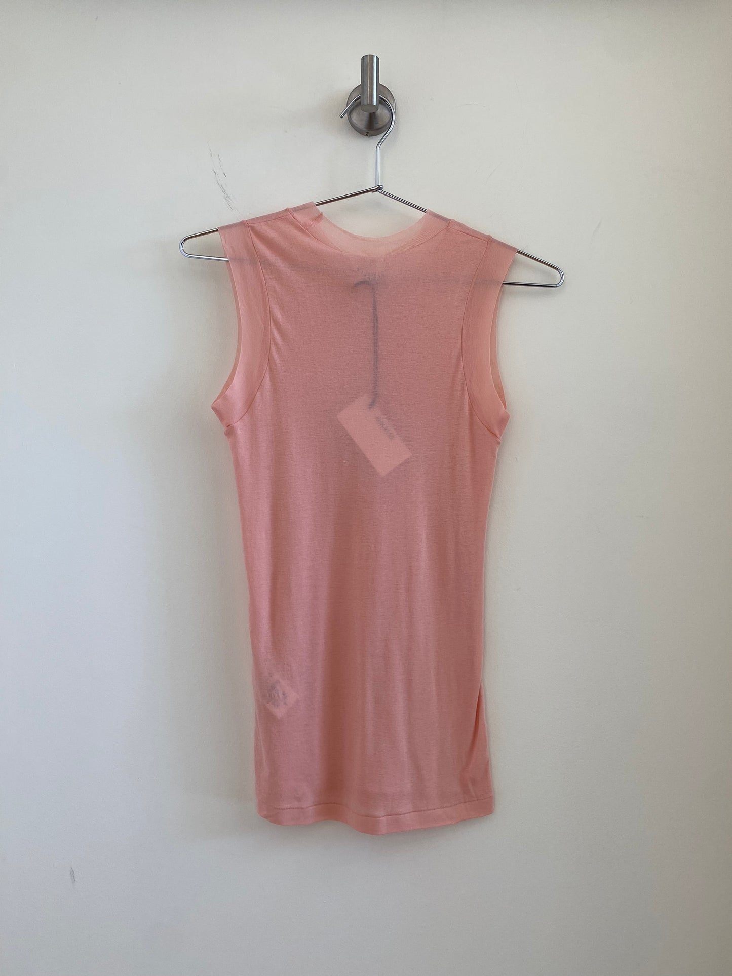 Auralee High Guage Sheer Pink Tank
