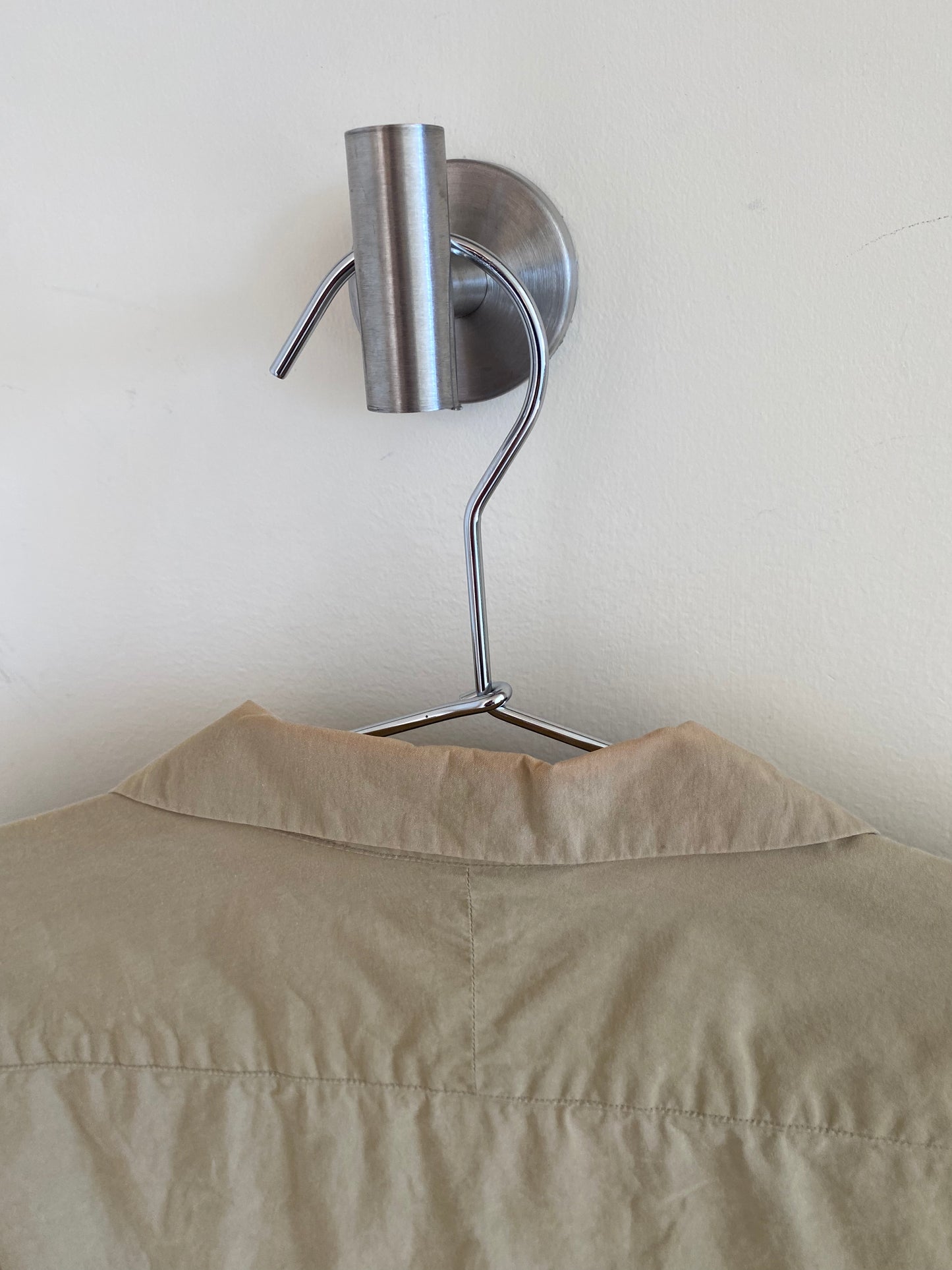 Auralee Selvedge Cotton Shirt Cream