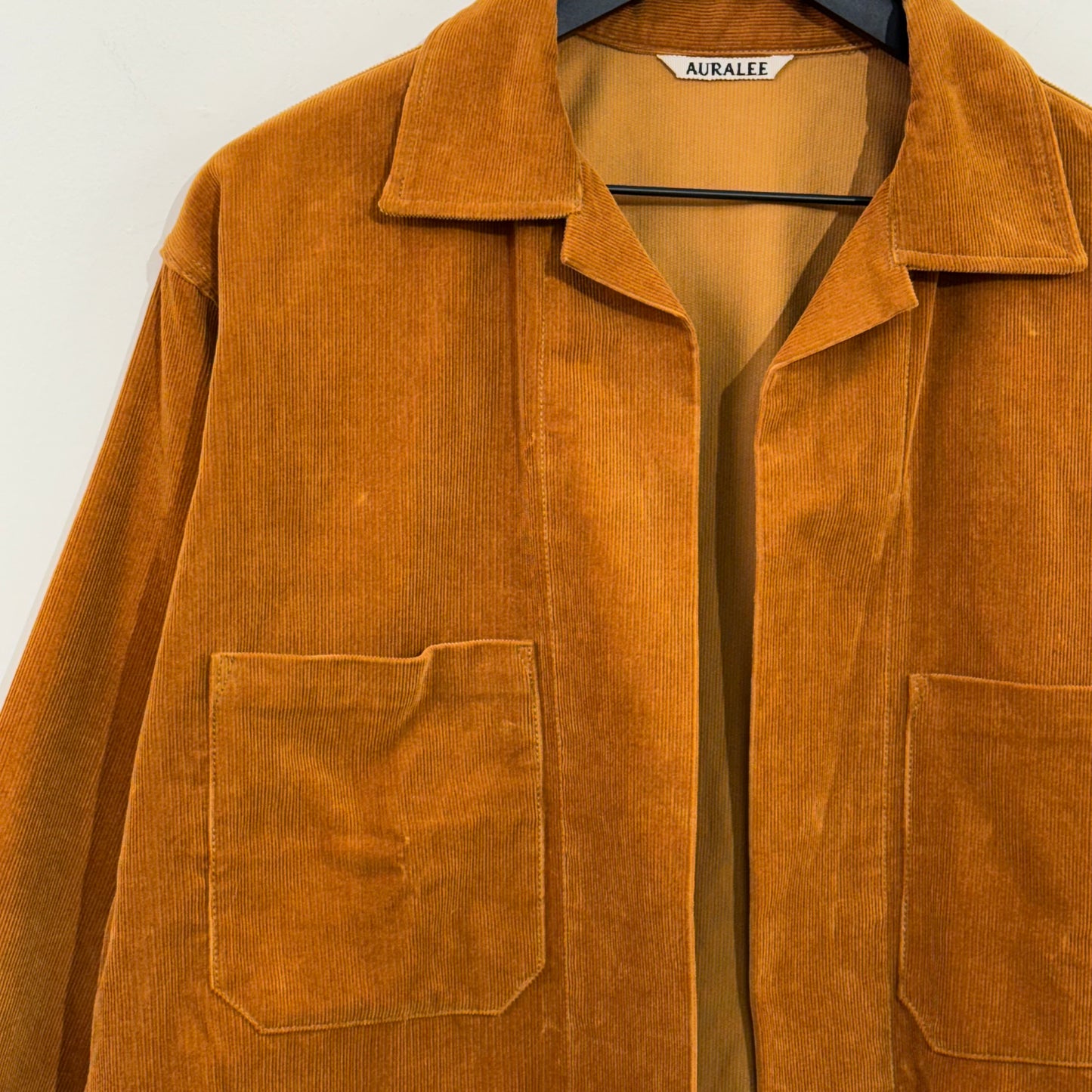 Auralee Washed Corduroy Jacket