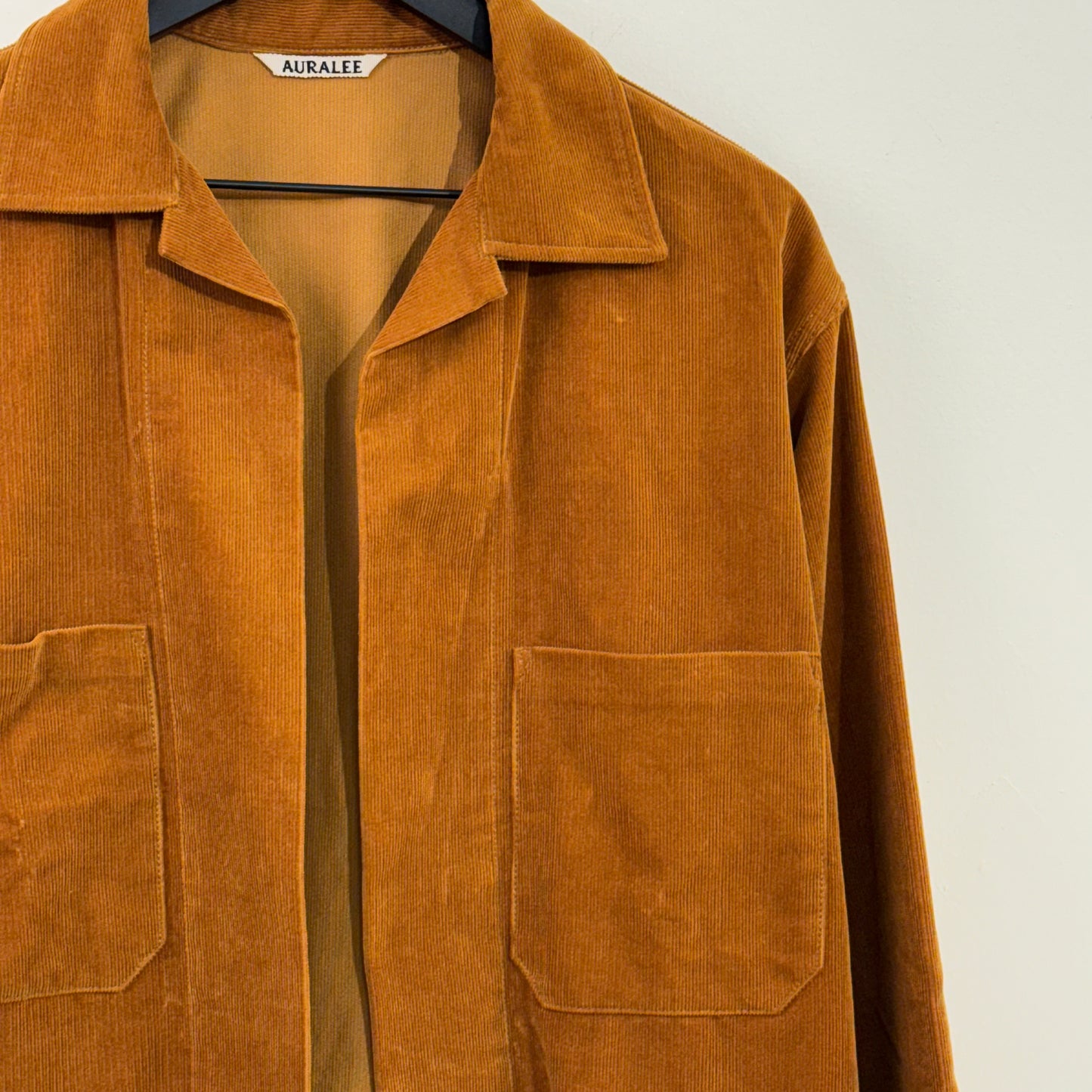 Auralee Washed Corduroy Jacket