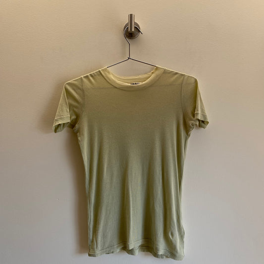 Auralee High Guage Sheer Rib Tee