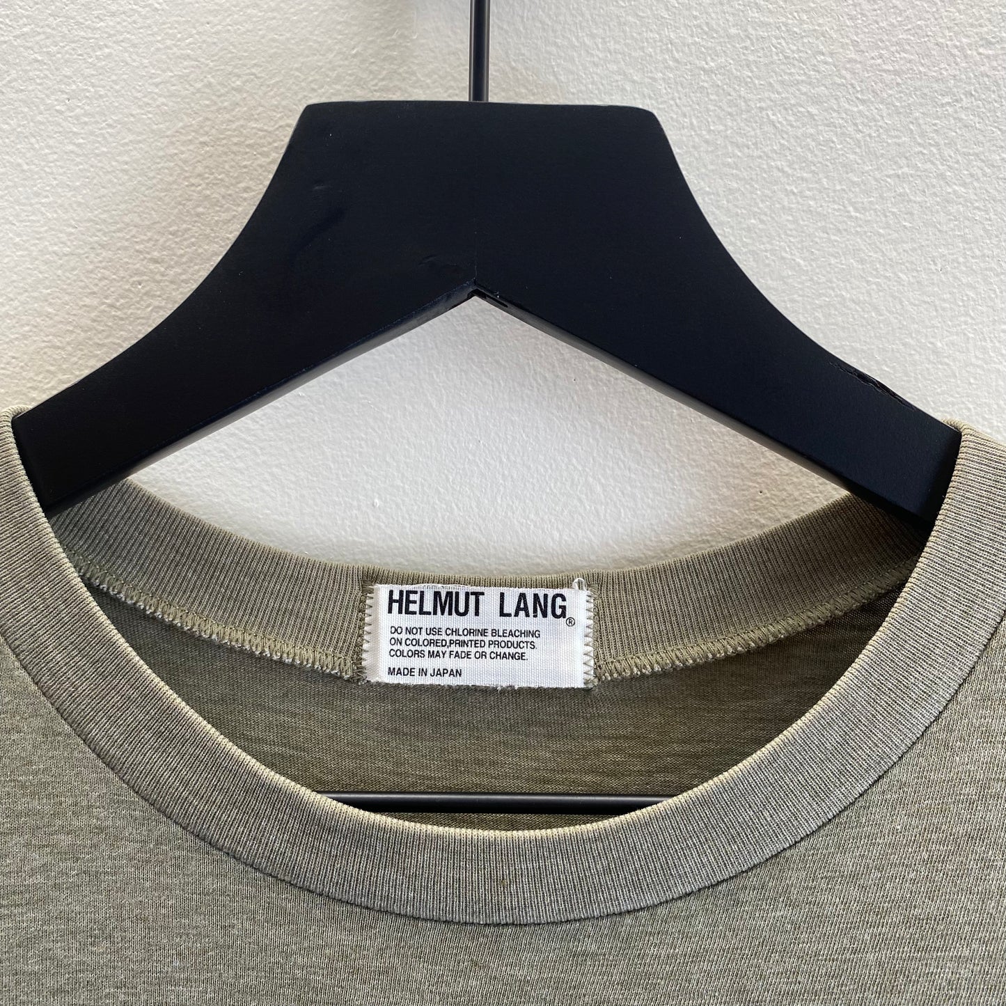 Helmut Lang 90's Khaki T-Shirt