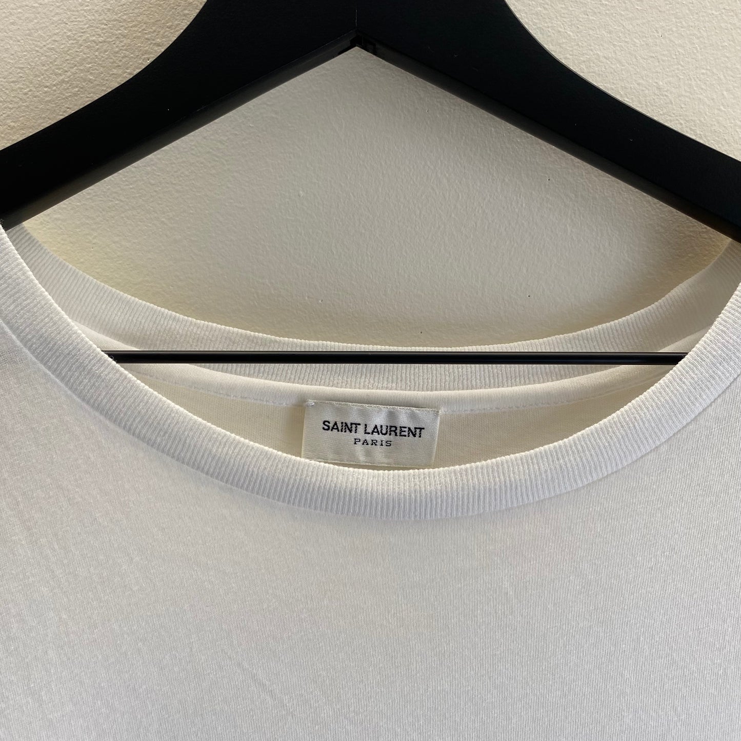 Saint Laurent Paris Signature Logo T-Shirt