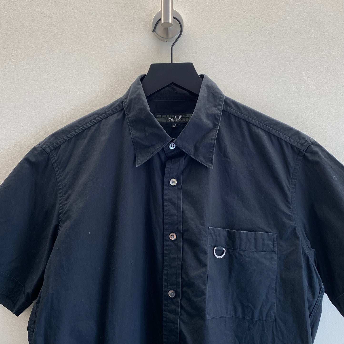 Gaultier Homme Pierced Short Sleeve Shirt