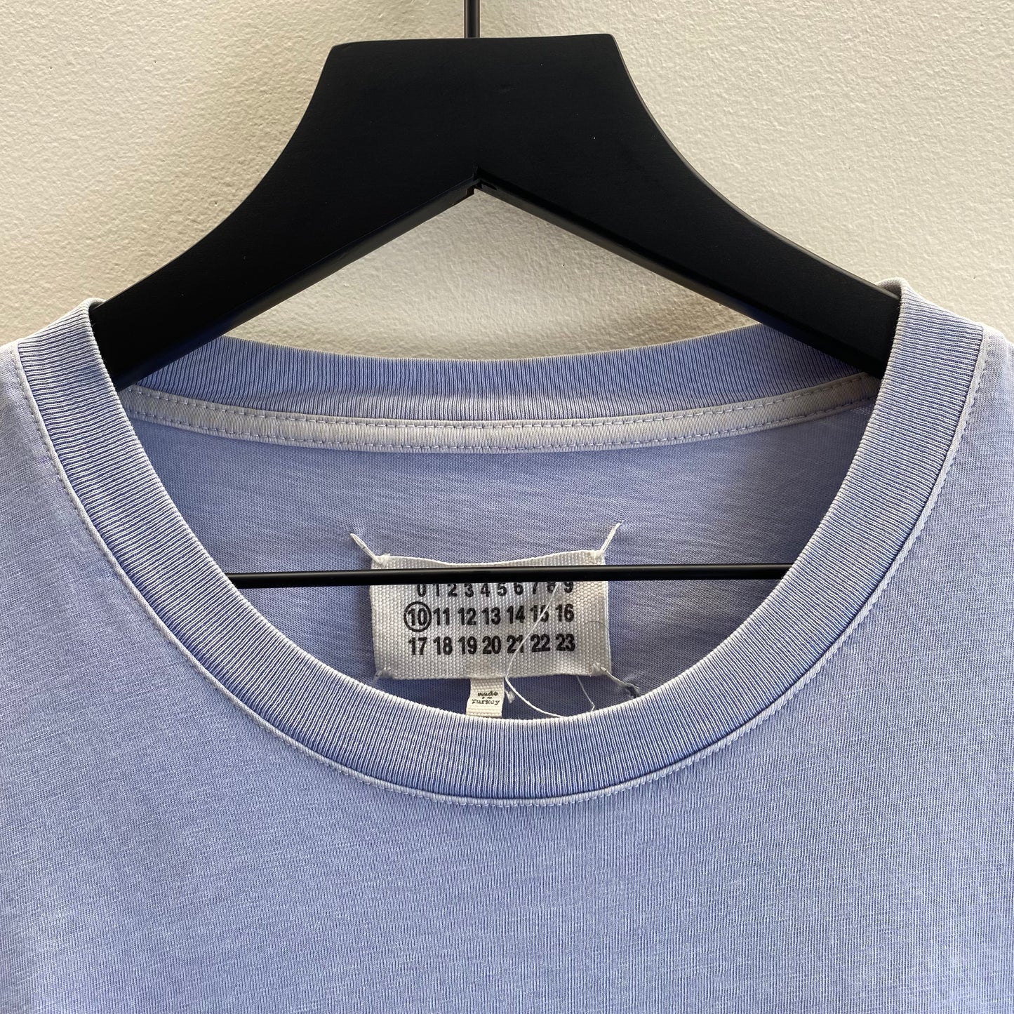 Maison Margiela Blue Basic Tee