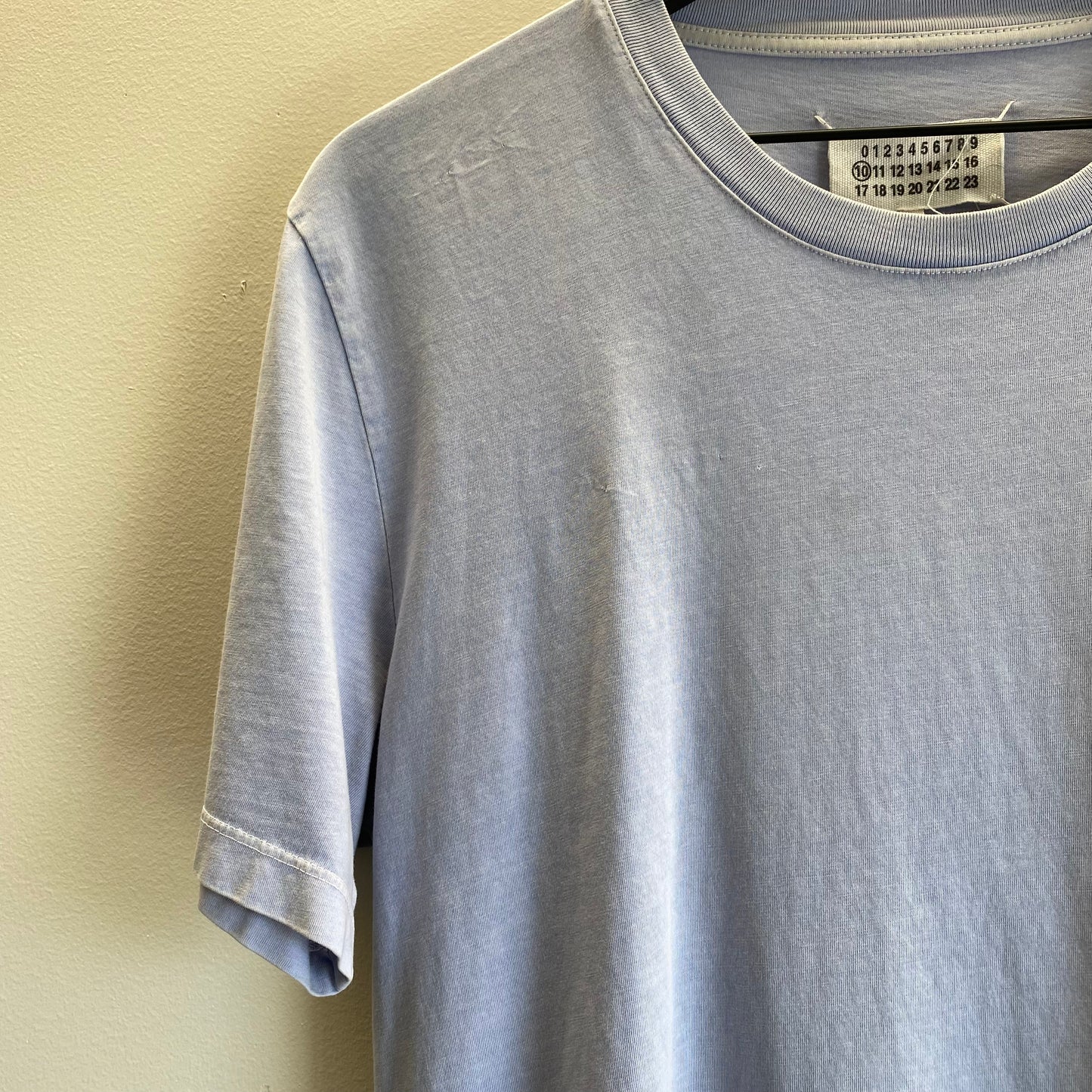 Maison Margiela Blue Basic Tee