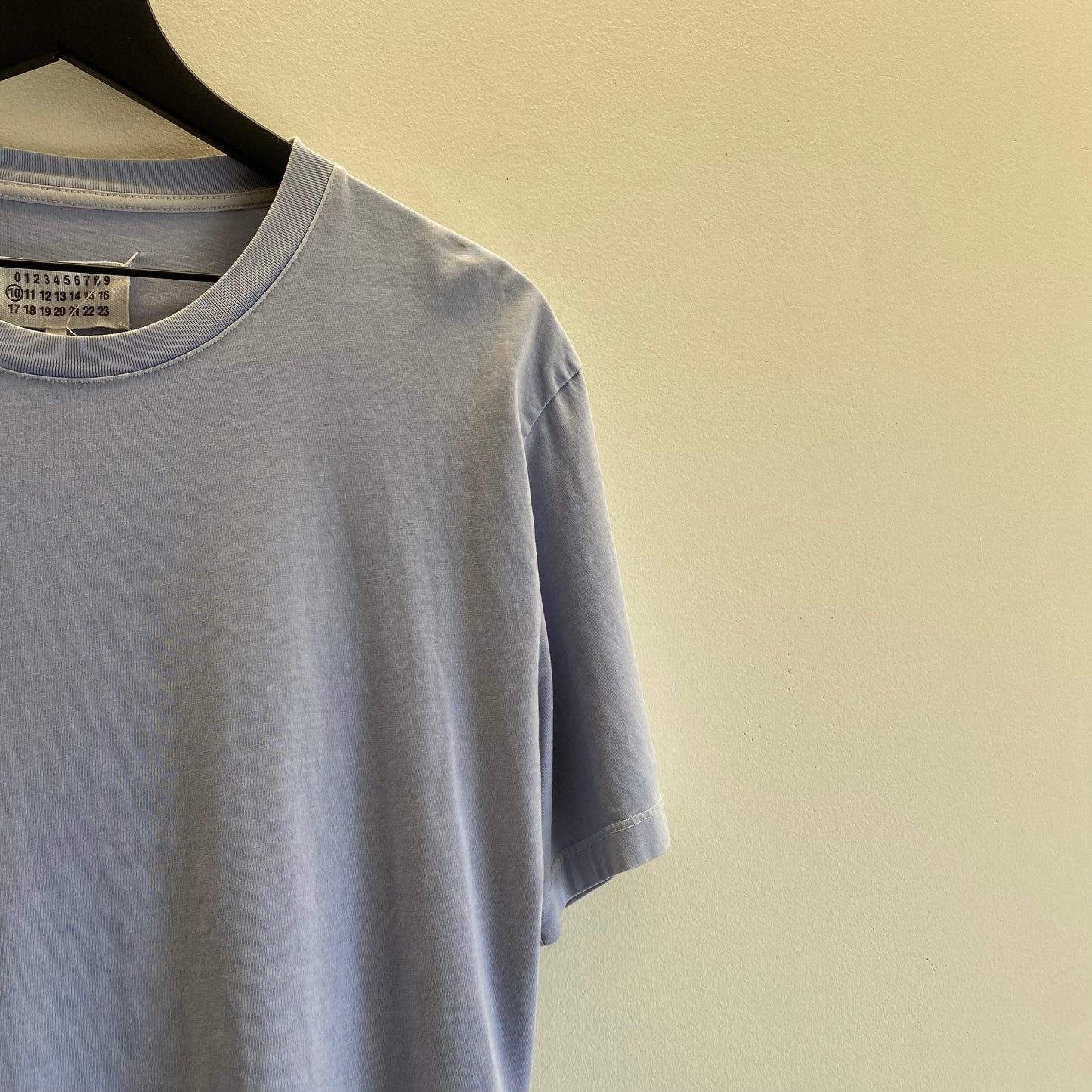 Maison Margiela Blue Basic Tee