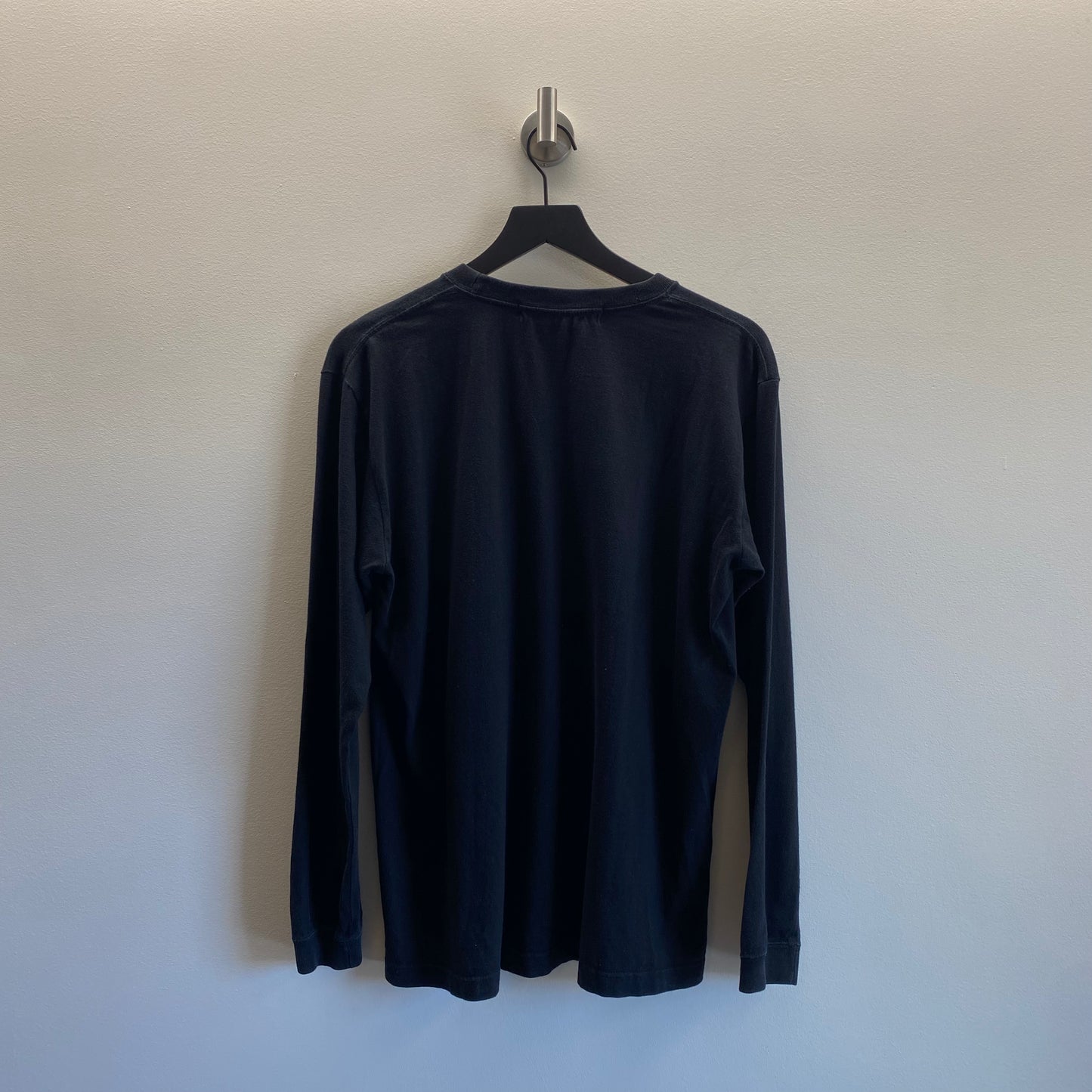 Yohji Yamamoto Ground Y Reverse Signature Long Sleeve T-Shirt