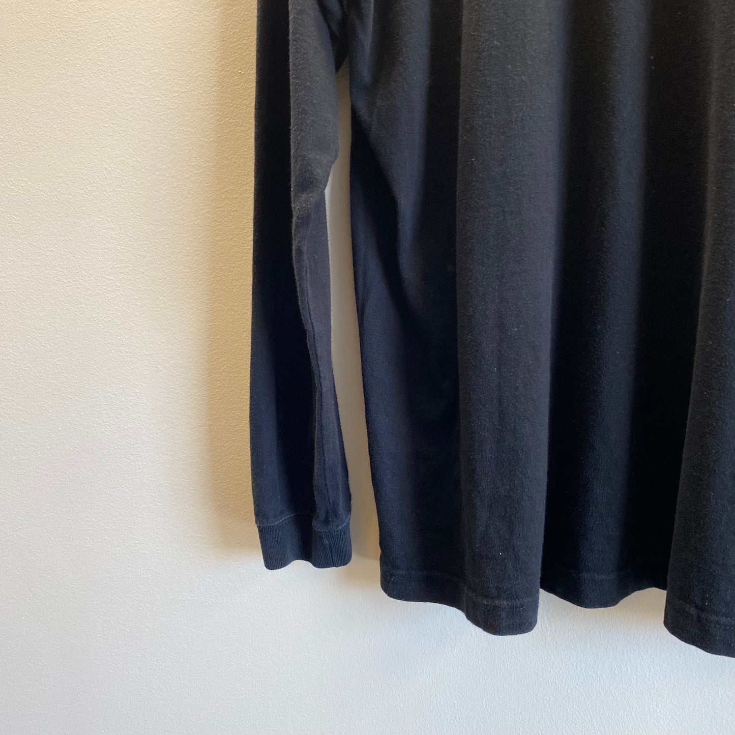 Yohji Yamamoto Ground Y Reverse Signature Long Sleeve T-Shirt