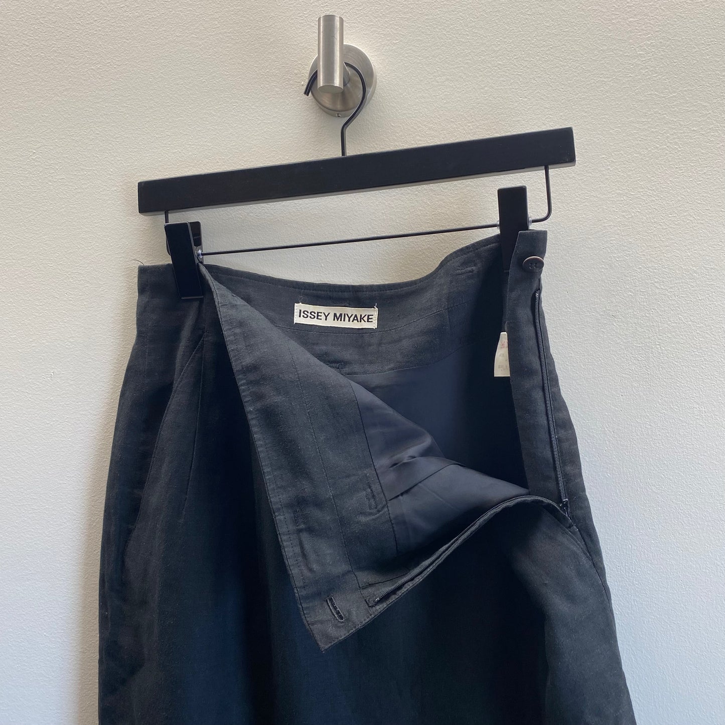 Issey Miyake Vintage Linen Skirt