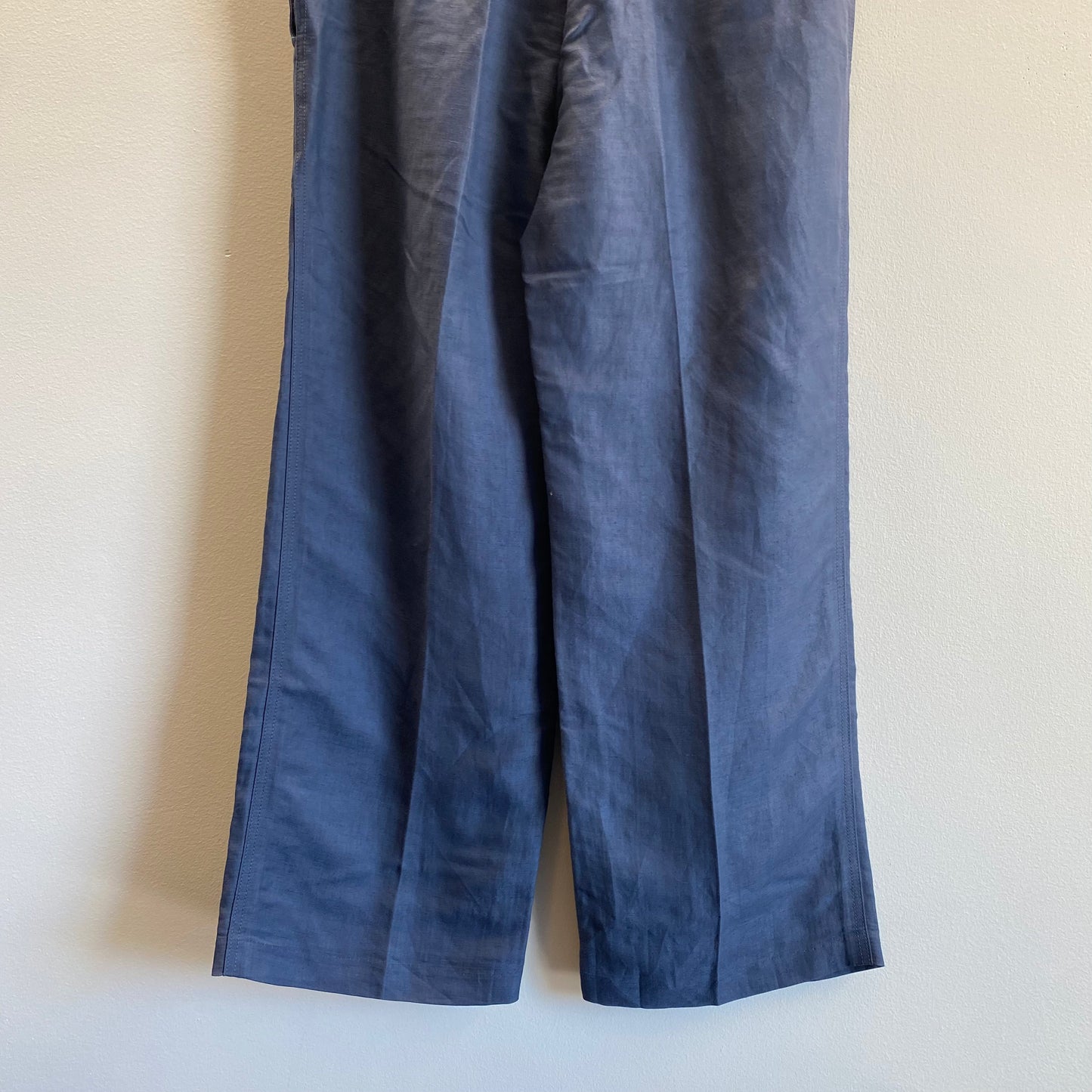 Celine by Phoebe Philo Belted Linen Slacks