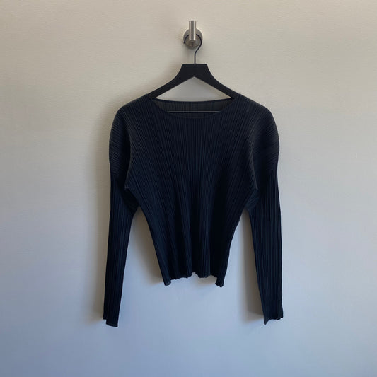 Issey Miyake Pleats Please 2004 Cropped Long Sleeve