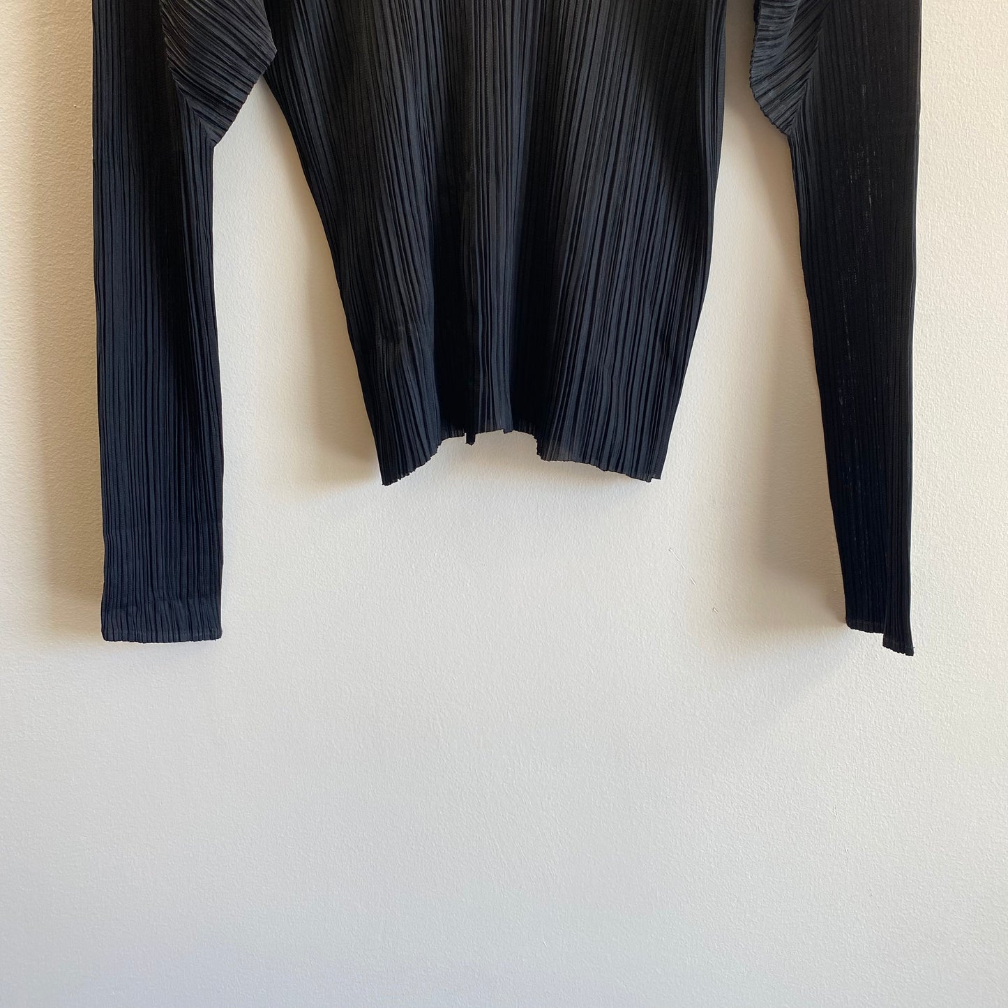 Issey Miyake Pleats Please 2004 Cropped Long Sleeve