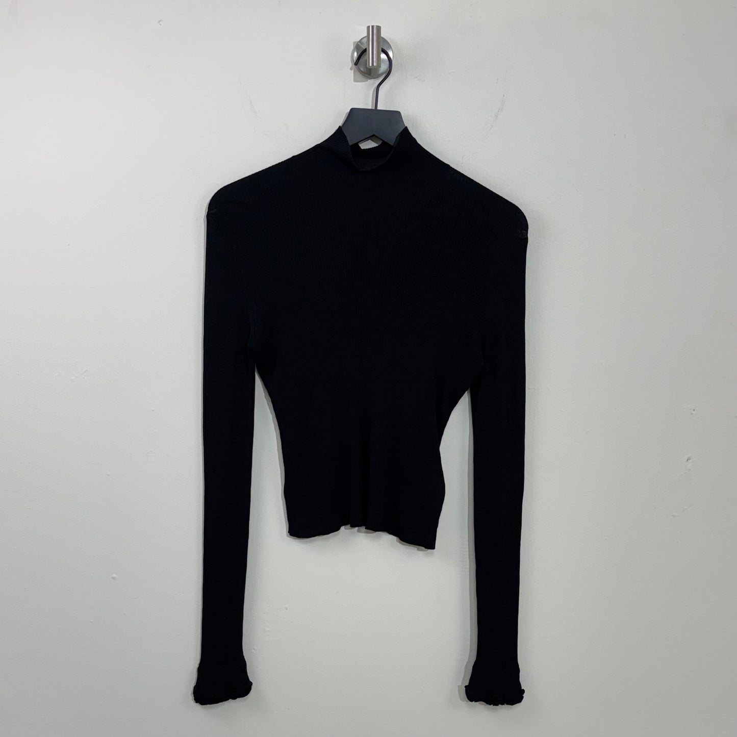 Gucci Silk Rib Knit Top